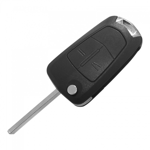 2B Flip Key shell For Opel HU100 Blade Round Logo