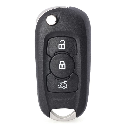 3B Flip Key shell For Opel white buttons