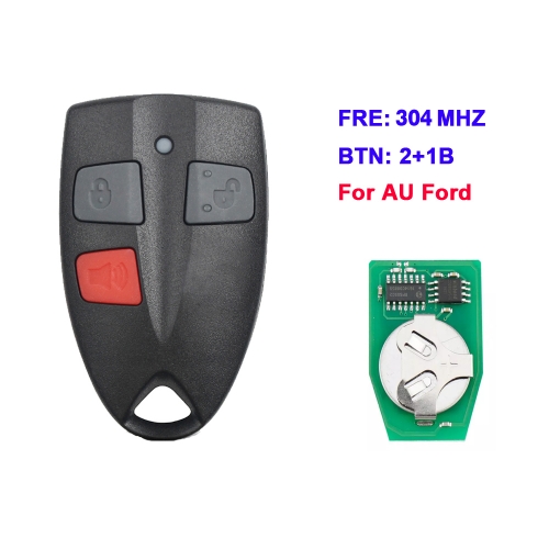 3 Buttons Smart Remote Car Key Fob For Ford Falcon Fairmont AU Falcon FPV XR6 XR8 Series 2 3 99'-02' AU2 AU3 304Mhz