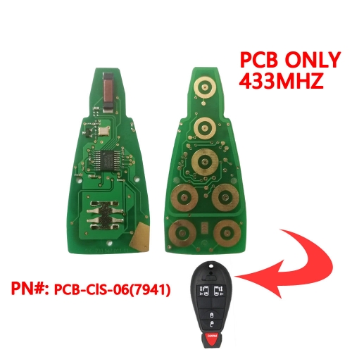 PCB For C-hrysler 433MHZ PCF7941 M3N-40821302/IYZ