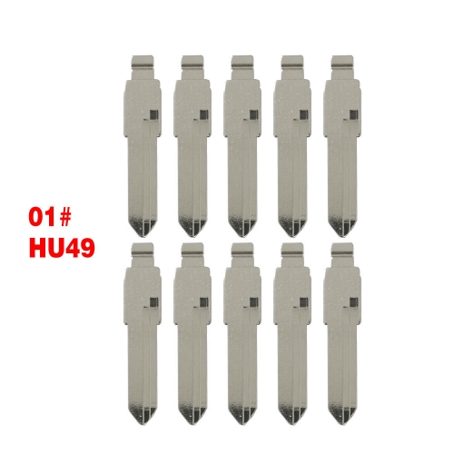 HU49 Flip key blade Type for  Santana 10pcs/lot