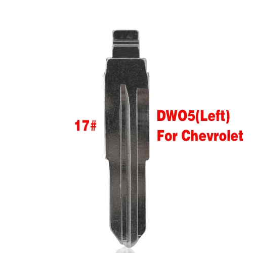 DWO5F  Flip key blade Type for Chevrolet（left) 10pcs/lot
