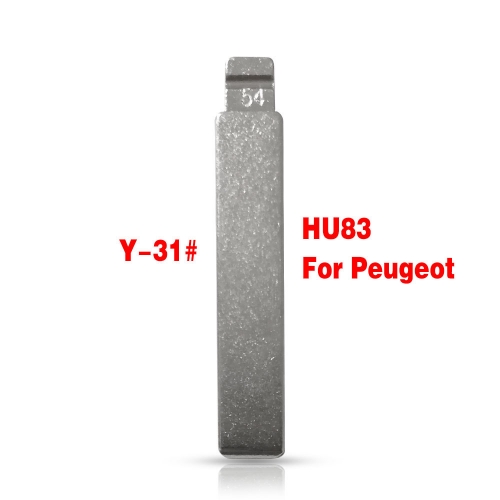 HU83  Flip key blade Type for Peugeot 307 10pcs/lot