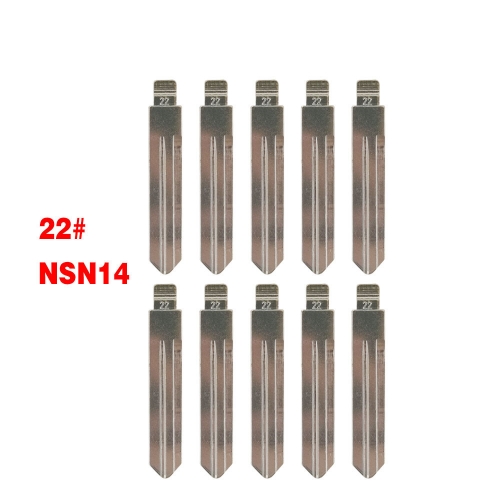 NSN14  Flip key blade Type for Nissan 10pcs/lot
