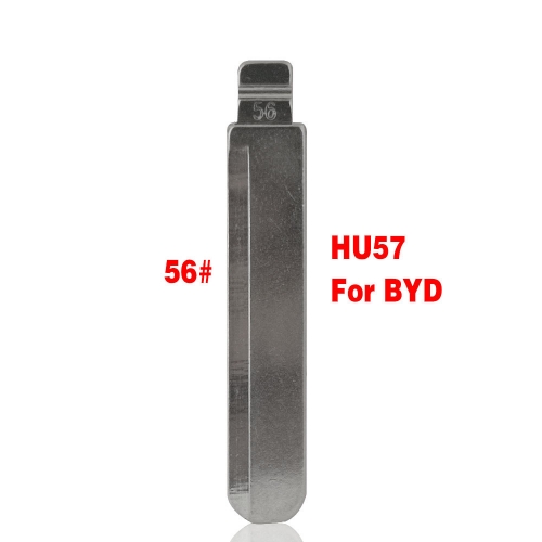 HU57 Flip key blade Type for BYD 10pcs/lot