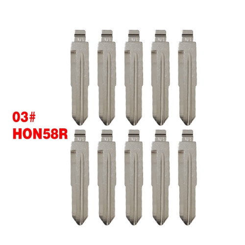 HON58R Flip key blade Type for  Honda 10pcs/lot