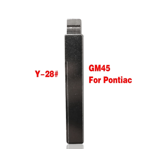 GM45  Flip key blade Type for P-ontiac 10pcs/lot