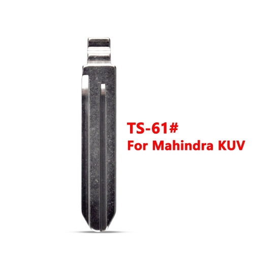 TS-61#  Flip key blade Type for  Mahindra KUV 10pcs/lot