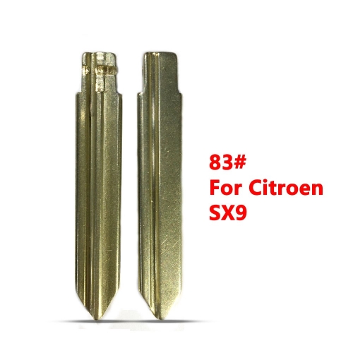 SX9 Flip key blade Type for Citroen 10pcs/lot