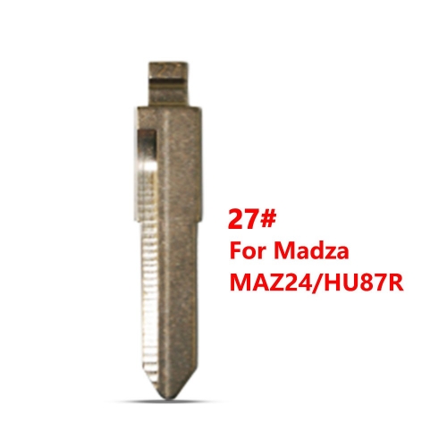 MAZ20R /MAZ24 Flip key blade Type for Madza 10pcs/lot