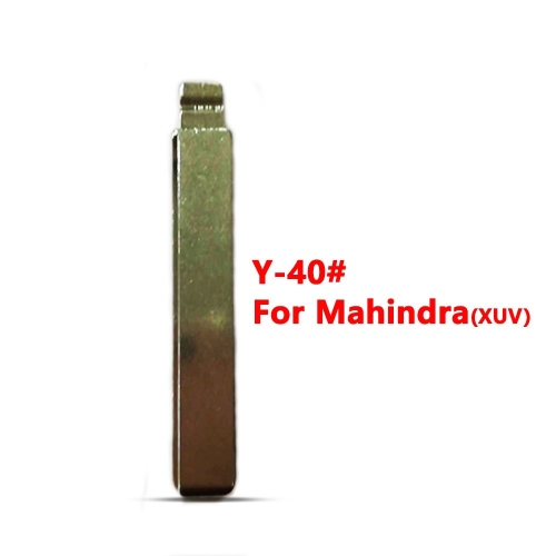 Y-40# Flip key blade Type for Mahindra （XUV）10pcs/lot