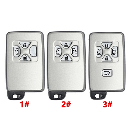 (SK442009)3/4/5 Button Smart Key Shell for Toyota Style