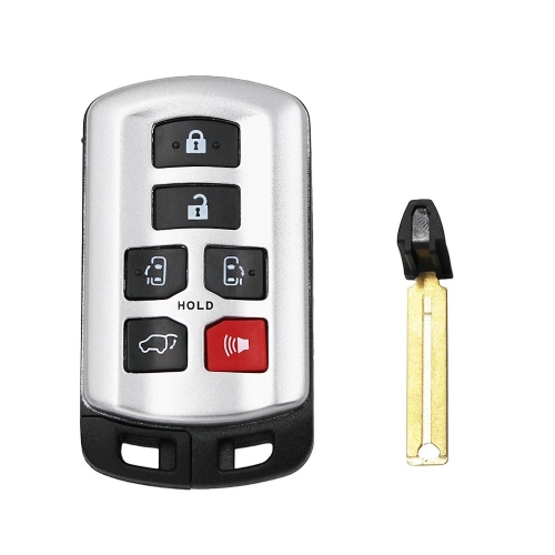 6Button Smart Key Shell For Toyota