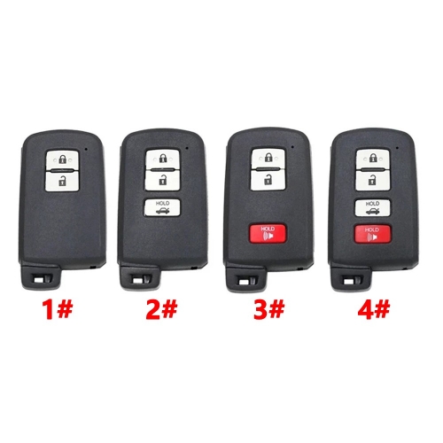 (SK442005)2/3/4 Button Smart Key Shell for Toyota Style