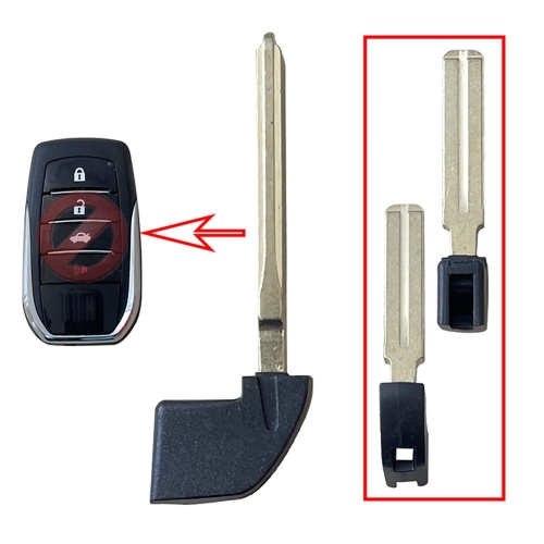 Emergency Key Blade For Toyota Smart card#7