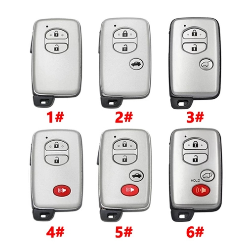 (SK442003)2/3/4 Button Smart Key Shell for Toyota Style