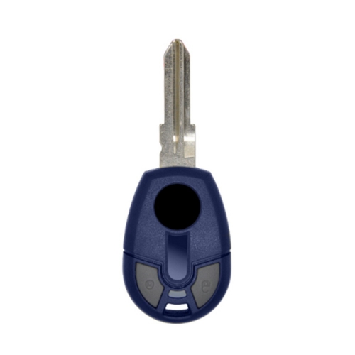 2 BTN Remote Key Shell For Fiat Gt15 Blade Blue Colour For Positron