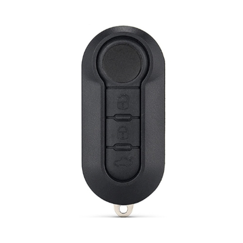 3 Buttons Flip key Shell For Fiat 500