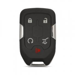 4+1BTN Remote Key Card  Shell For Chevrolet Silver Side #D