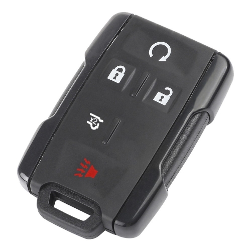 4+1BTN Remote Key Card  Shell For Chevrolet   Black Side