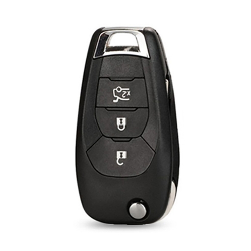 3Btn Flip Remote Key Shell For Chevrolet