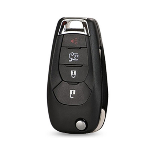 3+1Btn Flip Remote Key Shell For Chevrolet