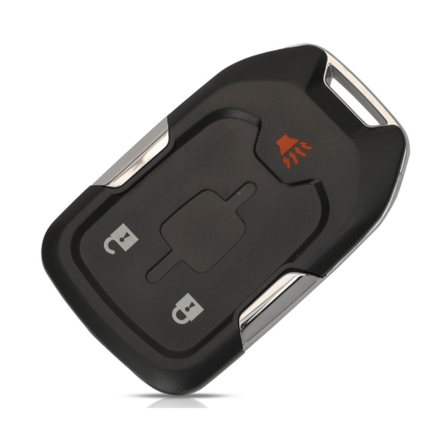 2+1BTN Remote Key Card  Shell For Chevrolet Silver Side #A