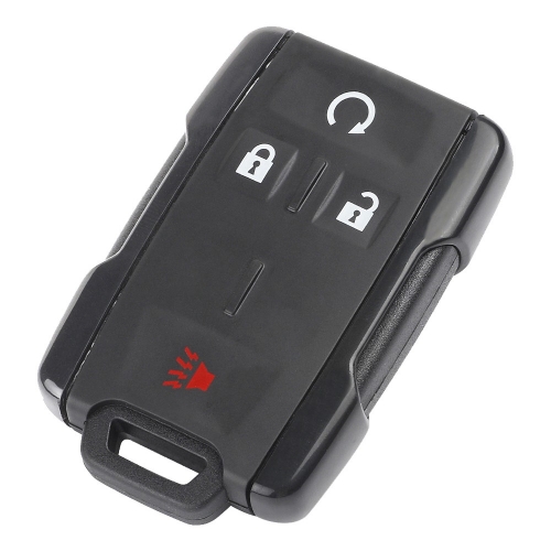3+1BTN Remote Key Card  Shell For Chevrolet  Black Side