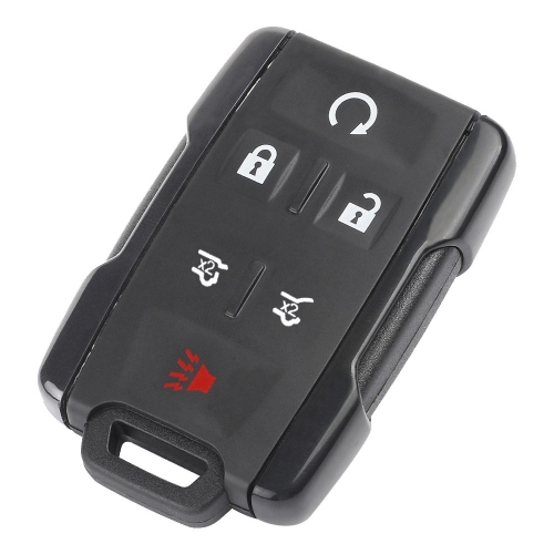 5+1BTN Remote Key Card  Shell For Chevrolet Holden Black Side