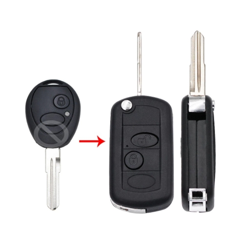 2Button Remodling Flip Key Shell for Land Rover