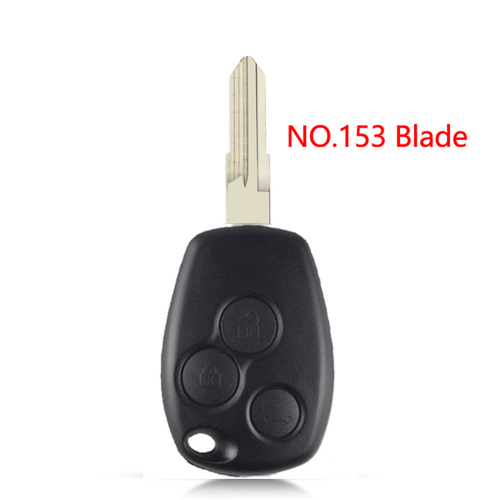 3Button Key Shell Round Style  NO.153 Blade for Ren