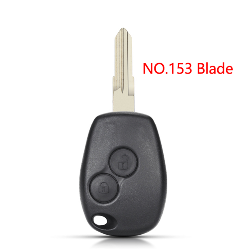 2Button Key Shell Round Style NO.153 Blade for Ren