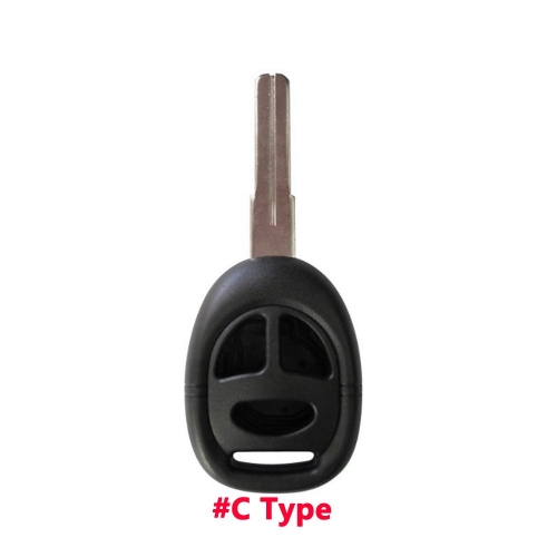3 Button Remote Key Shell For Saab #C Type