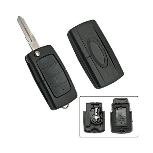 3 Button Folding Flip Remote Car Key Shell Fob for Ford Truck Button Remote Car Key Case Cover