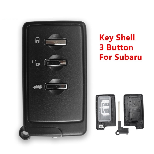 Smart Remote Control Car Key Shell Case 3 Buttons FOB for Subaru Fuji Forester Impreza Legacy XV