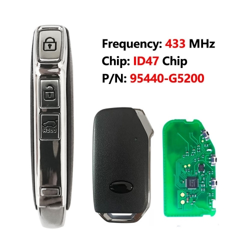 KIA Niro 2020 Genuine Smart Remote Key 433MHz 95440-G5200 ID47 Chip