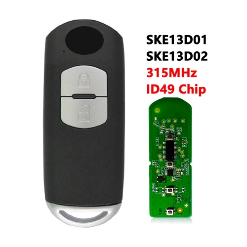 2 Button 315MHz Keyless-Go Remote Key
 FCCID：WAZSKE13D02
