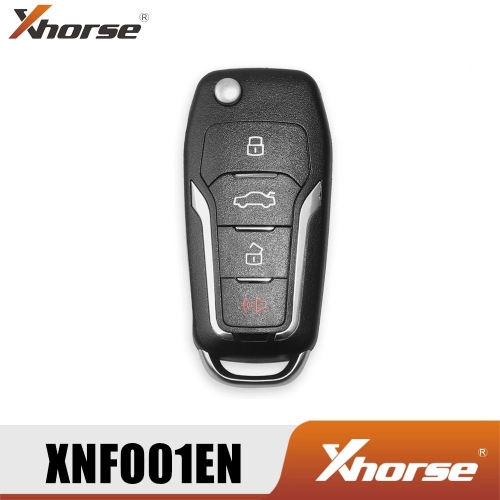 Xhorse XNFO01EN Wireless Universal Remote Key 4 Buttons For F-ord English Version