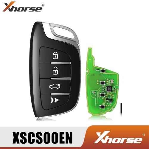 Xhorse XSCS00EN Smart Remote Key 4 Buttons Colorful Crystal Style Proximity