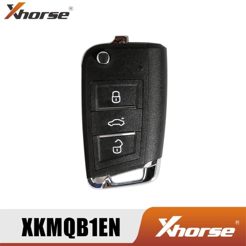 Xhorse XKMQB1EN Wire Remote Key For VW MQB Flip 3 Buttons English Version