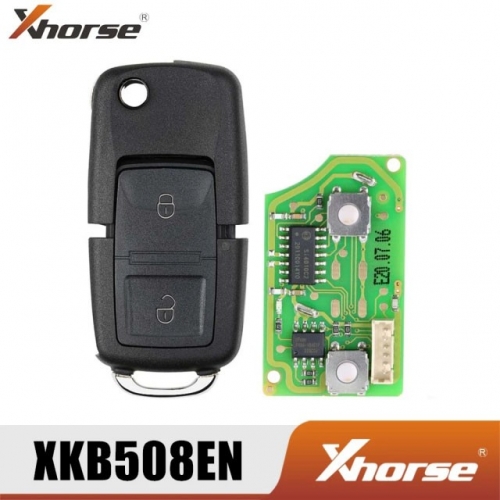 XKB508EN Xhorse VVDi Wired Universal Remote Key 2 Buttons For VVDI2 Mini Key Tool And VVDI Key Tool