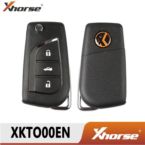 Xhorse VVDI2 For Toyota Universal Remote Key 3 Buttons Xhorse XKTO00EN Wire Remote Key XKTO00EN