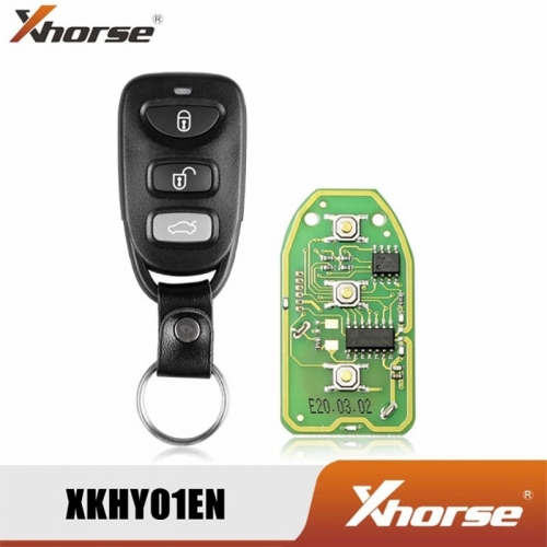 XKHY01EN Xhorse VVDi Wired Universal Remote Key 3+1 Buttons For VVDI2 Mini Key Tool And VVDI Key Tool