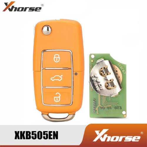 XKB505EN Xhorse Wire Universal Remote Key For VVDI Mini Key Tool VVDI2 3 Buttons