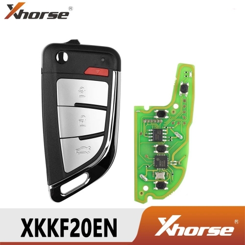 Xhorse XKKF20EN Wire Remote Key Memoeial Knife Style 3 Buttons