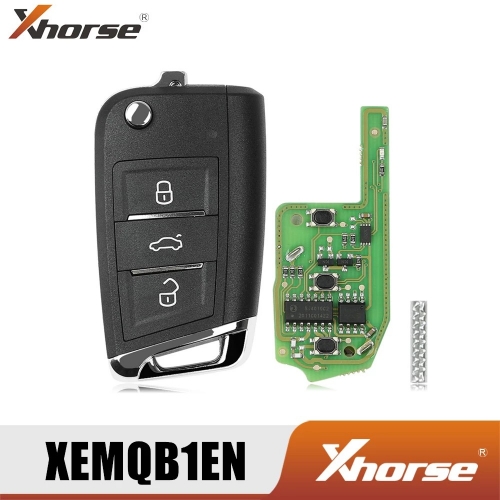 Xhorse XEMQB1EN Super Remote Key for VW MQB 3 Buttons with Super Chip