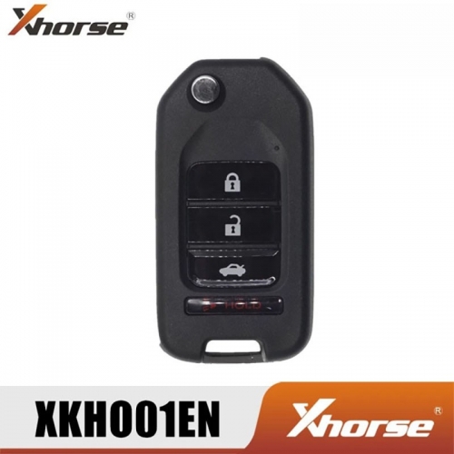XKHO01EN Xhorse VVDi Wired Universal Remote Key 3+1 Buttons For VVDI2 Mini Key Tool And VVDI Key Tool