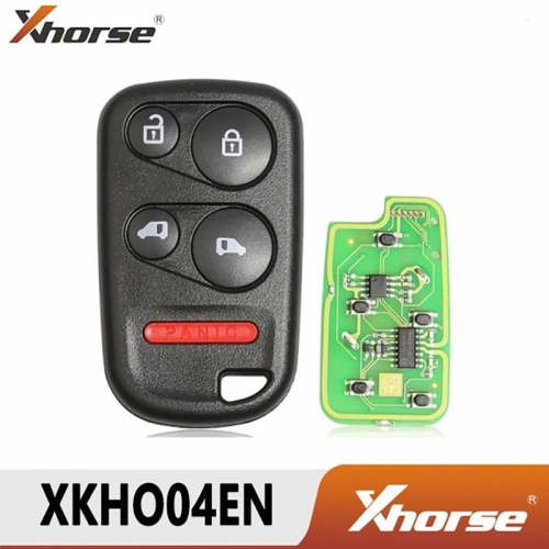 XKHO04EN Xhorse VVDi Wired Universal Remote Key 4+1 Buttons For VVDI2 Mini Key Tool And VVDI Key Tool