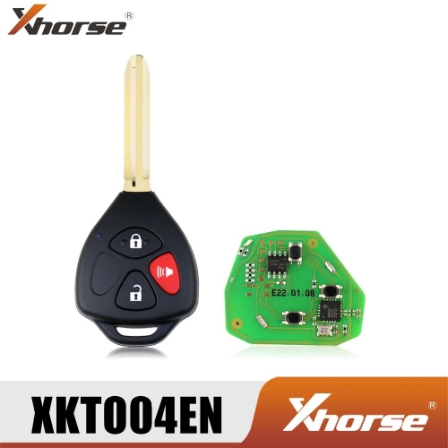 XHORSE XKTO04EN Universal Remote Key For Toyota Wired XKTO04EN Keys 3 Buttons