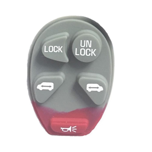 5 Button Remote Keyless Case for Buick (With Battery Clamp)